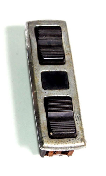 Genuine Mercedes-Benz Window Switch Front Right w/ Chrome Bezel C107 W109 W114 W115 W116 W123 65-81