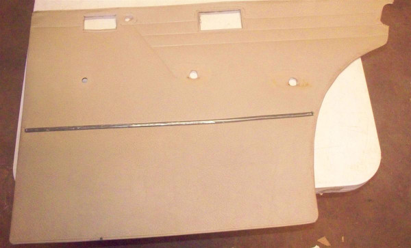 Genuine Mercedes-Benz Door Card Rear Right Parchment Vinyl W114 W115 Sedan 68-72