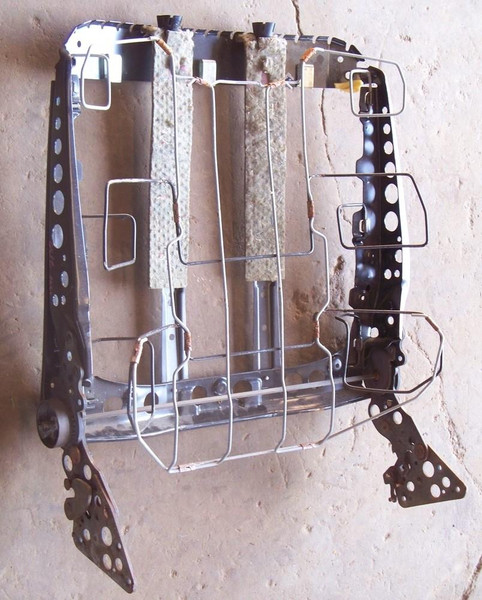 Genuine Mercedes-Benz Front Seat Back Frame w/ Springs Left W123 Coupe