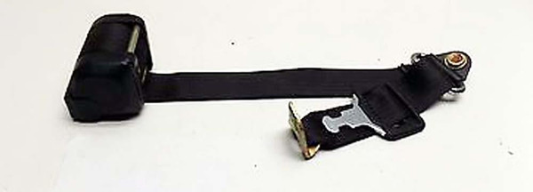 Genuine Mercedes-Benz Rear Seat Shoulder Belt w/ Solid Notched Buckle W123 Coupe Sedan W126 Sedan 79-83 US