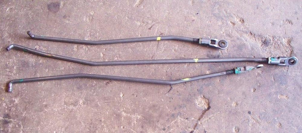 Genuine Mercedes-Benz Shift Linkage Rods, Set of 3, 4-Speed Manual Transmission W123