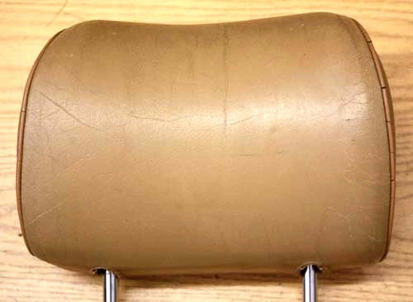 Genuine Mercedes-Benz Headrest Leather R107 W123 W124 W126 W201 80-91