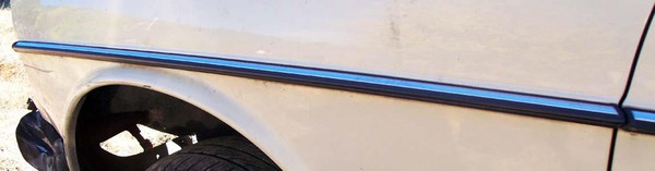 Genuine Mercedes-Benz Center Chrome Moulding Front Left Fender Trim W123