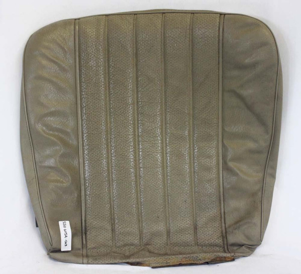 Genuine Mercedes-Benz Front Seat Bottom Cover Left or Right, Parchment Vinyl W114 W115 68-72