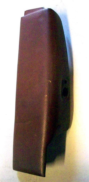 Genuine Mercedes-Benz Front Seat Back Panel Trim Drivers Right, Tobacco Leather W123 Coupe 77-79