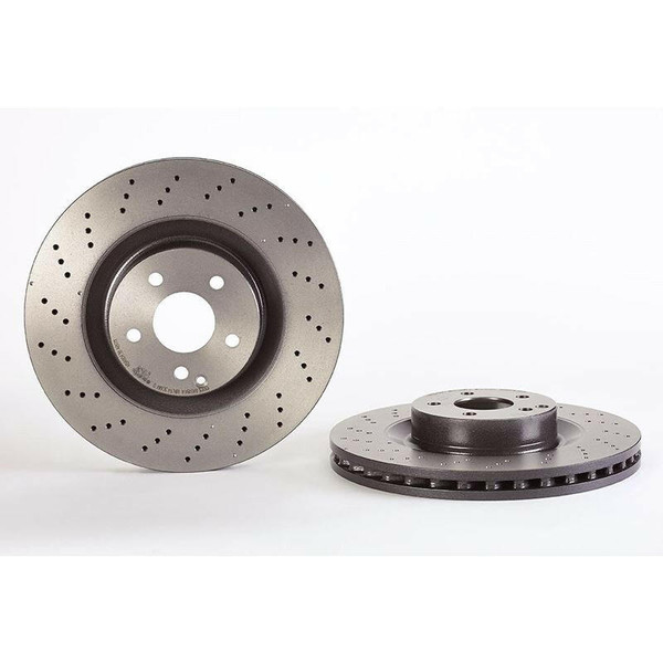 Brembo Rear Brake Disc Rotor Pair New Brembo for Mercedes E63 C63 CLS63 AMG 5.5L V8