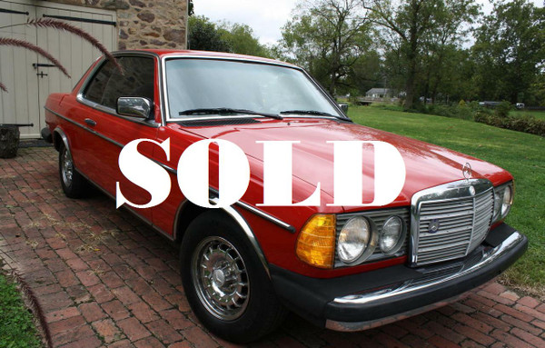 Genuine Mercedes-Benz 1983 Mercedes W123 300CD Turbo-Diesel Coupe - SOLD