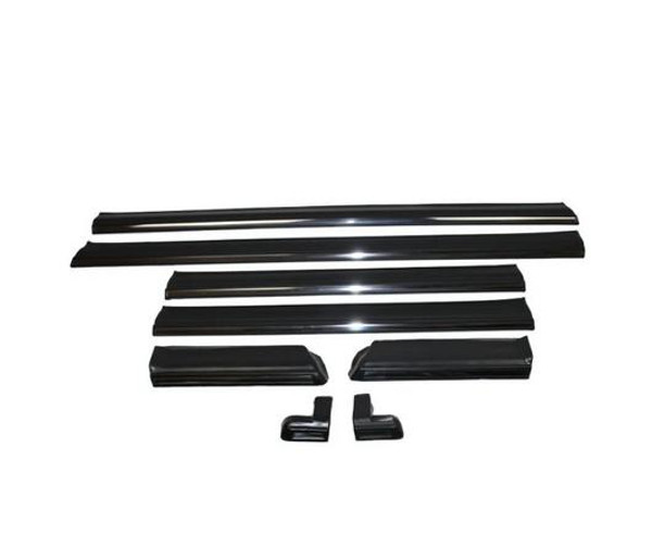 Aftermarket Lower Chrome Moulding Complete Set New W123 Sedan Wagon