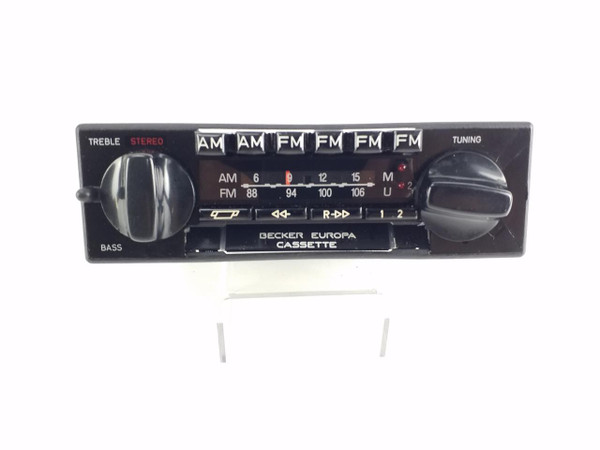Becker Becker Europa Cassette Radio Stereo Refurbished Bluetooth 1981-1983 R107 C107 W123 W126