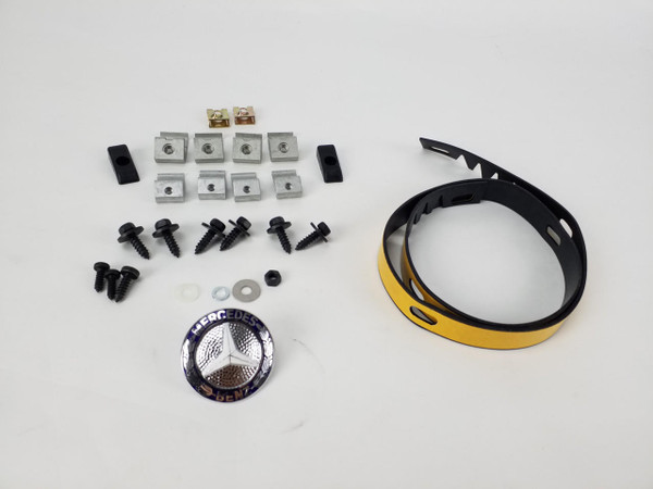 Genuine Mercedes-Benz Front Grille Shell Mounting Kit New OEM W123