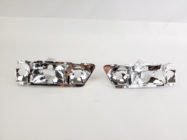 Aftermarket Euro Tail Light Reflectors Pair New W113 W111 W112 Coupe Cabriolet