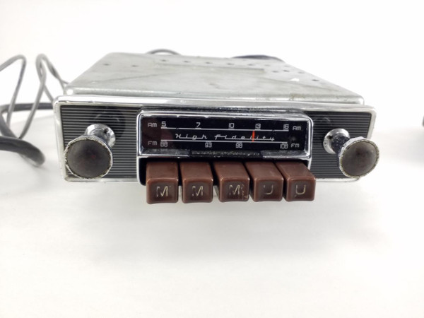 Becker Becker Europa Tube-Style Radio Stereo Refurbished Aux Input for 190SL and Ponton Models