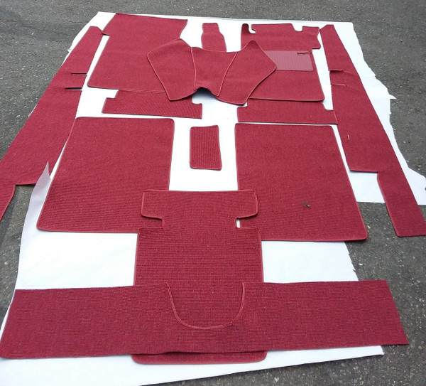 European Upholstery Complete Carpet Kit, Squareweave New W110 W113 W111 W112