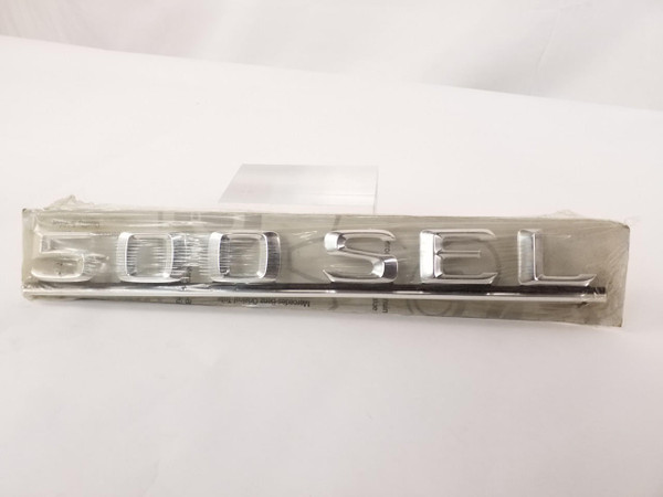 Genuine Mercedes-Benz 500SEL Trunk Emblem NOS New W126 