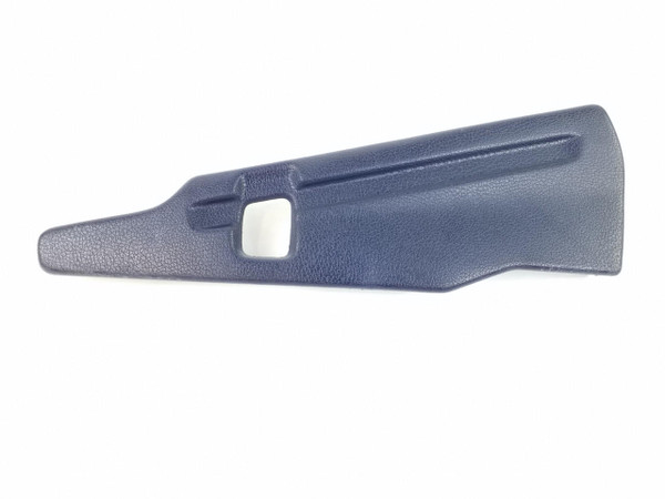 Genuine Mercedes-Benz Seat Trim Plastic, Driver's Outside Lower Blue NOS New W123 W116 '77-'80 