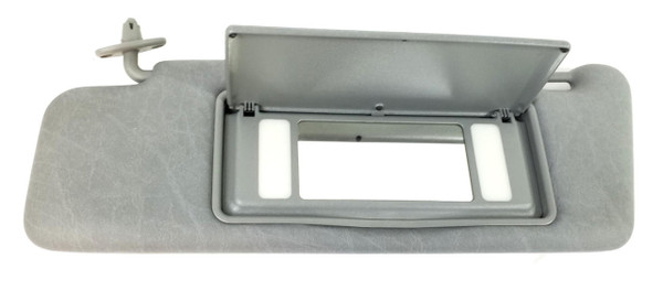 Genuine Mercedes-Benz Sun Visor Left Grey w/ Tiny Rip NOS New W124 W201 
