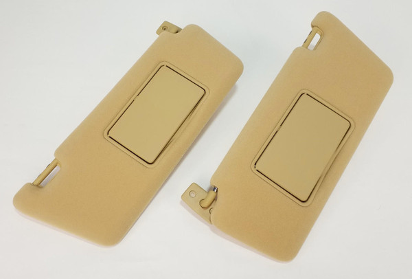 Genuine Mercedes-Benz Sun Visors Pair Java NOS New W210 