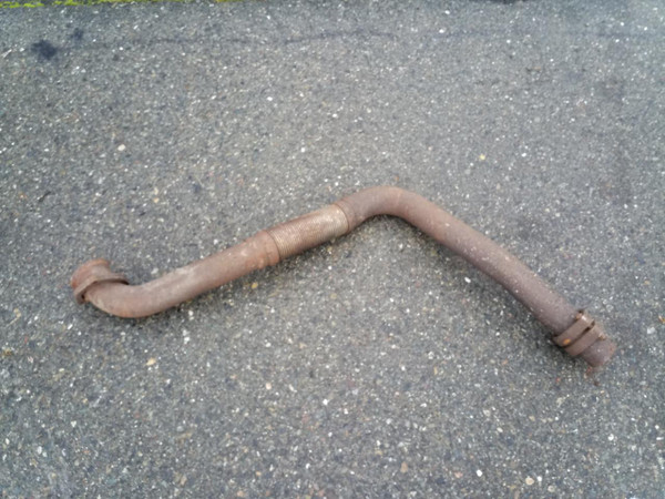 Genuine Mercedes-Benz Exhaust Header Pipe OM617 Turbo Diesel W123 1985 California 