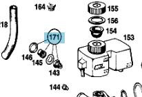 Genuine Mercedes-Benz Resivoir Mount Kit, New OEM 