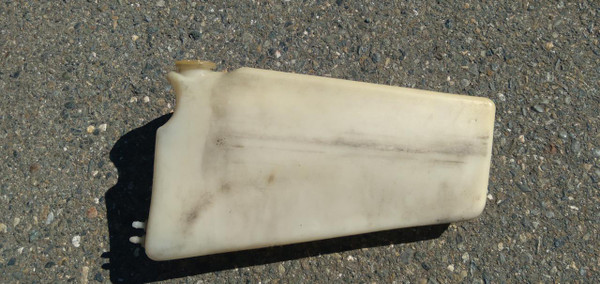 Genuine Mercedes-Benz Mercedes W114 W115 Windshield Washer Reservoir, USED OEM 