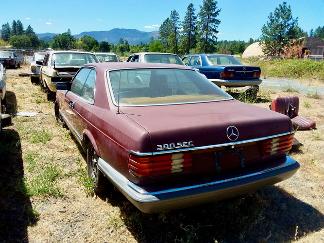 Cars In The Yard: 1981 380SEC Cars In The Yard: 1981 380SEC