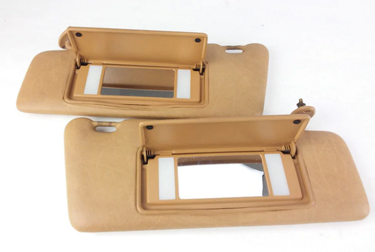 Product Feature: Illuminated W123 Sun Visors