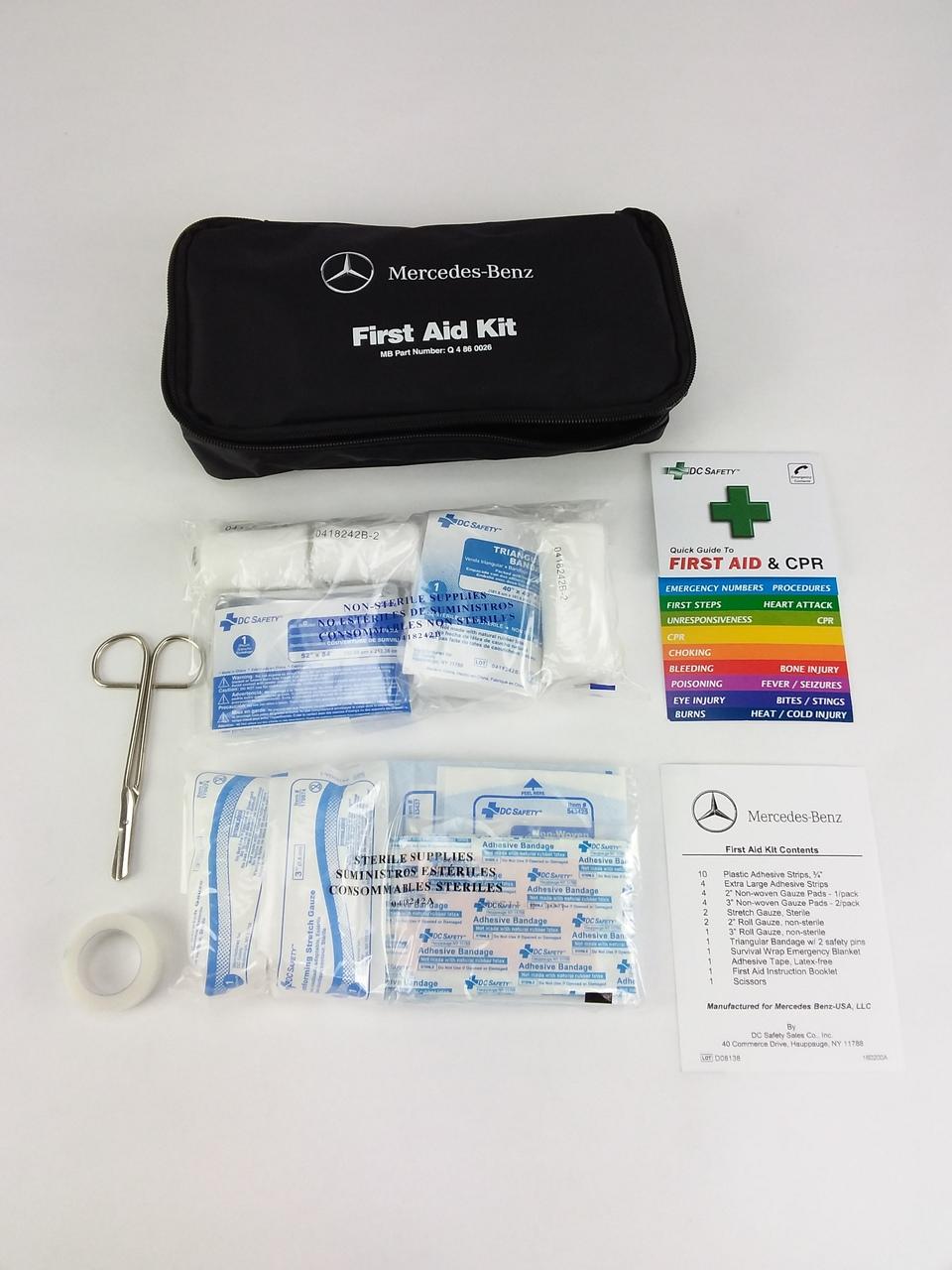 Mercedes Benz 純正 ファーストエイドキット　デッドストック Mercedes First Aid Kit, New OEM
