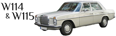 Classic Mercedes-Benz W114 W115 Parts