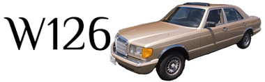 7-Piece Alu Grill Moulding Trim Set For Mercedes-Benz W126 280S 280SE 500SEL S-Class – Stainless Finish