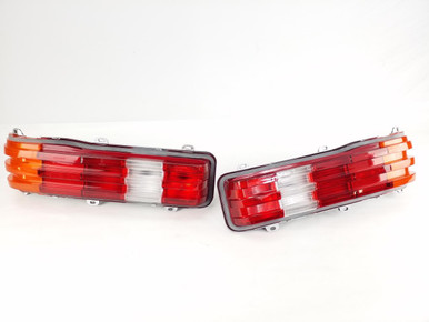 Mercedes Tail Light Assemblies, Pair New OE W123 Sedan Coupe Euro
