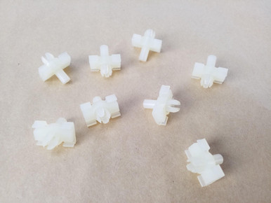Mercedes Lower Moulding Clip Fasteners, Set of 8, New OE W123