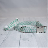 Teal Dots Collar & Bracelet