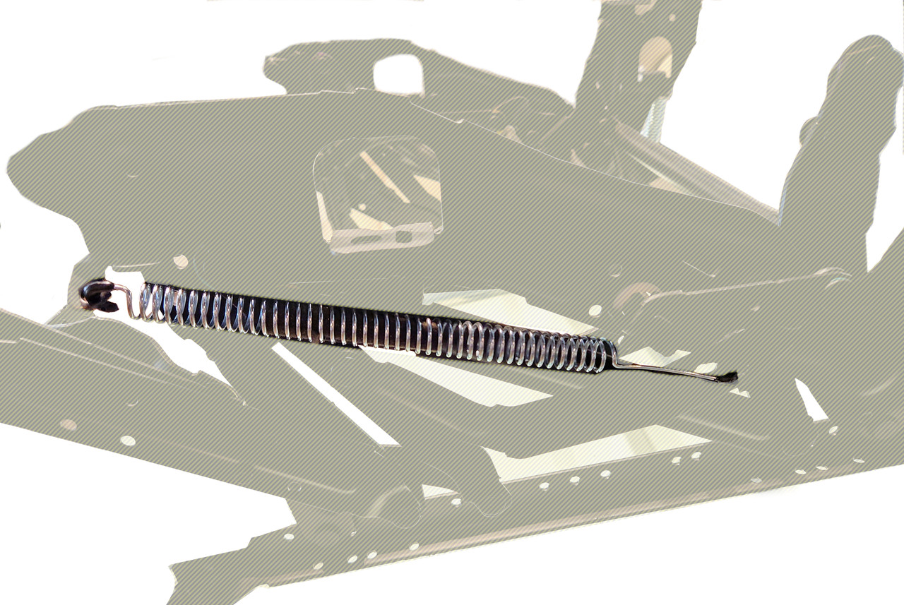 BERKLINE CENRO Recliner Mechanism Replacement Spring – Silver Powder Coated, Fits Mid-Century Modern Recliners