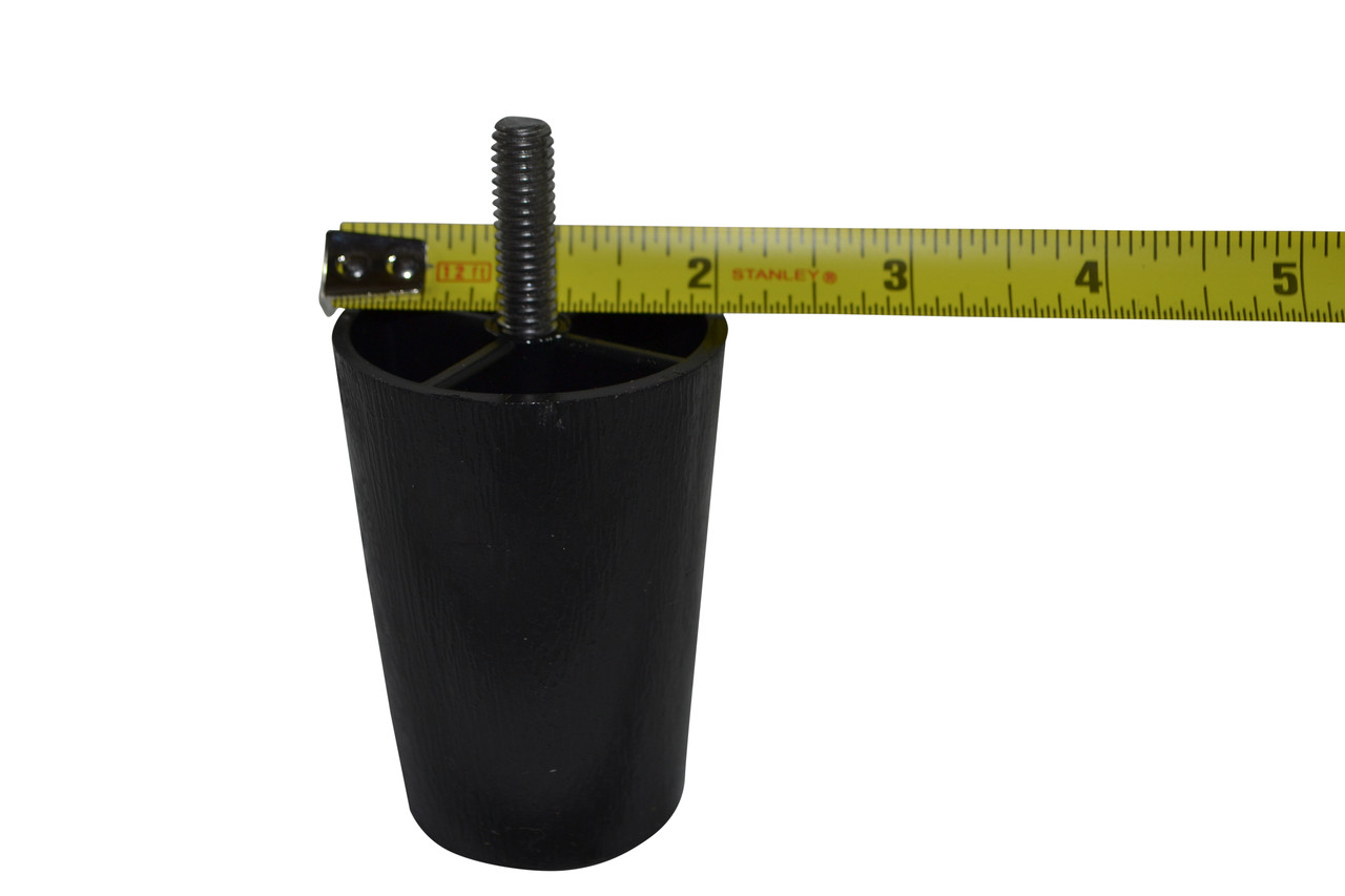 ReclinerHandles Replacement Furniture Legs 3" (Set of 4) Plastic