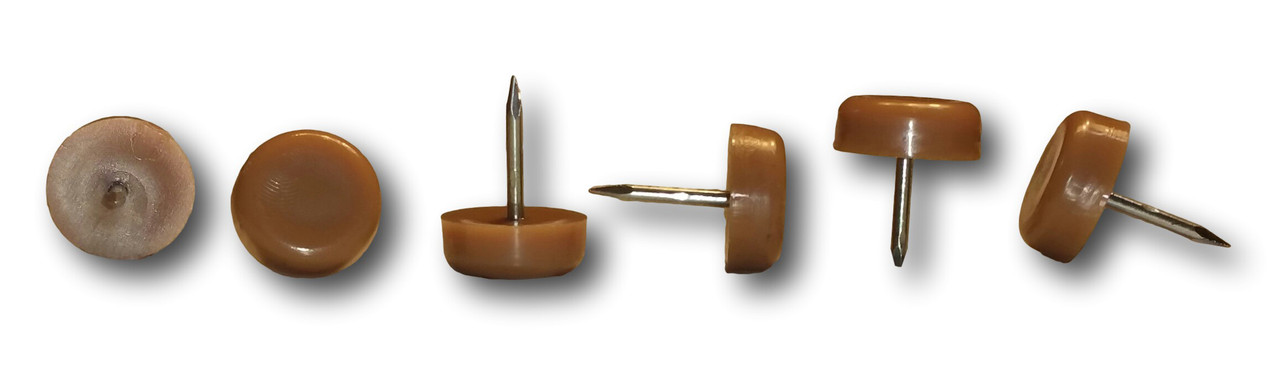 Brown Furniture Glides with 7/8