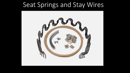 Seat Springs and Stay Wires Seat Springs and Stay Wires