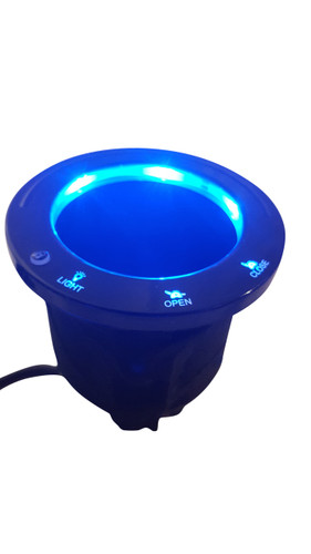 FR Touch Function Cup Holder with Blue LED and Recliner Controls Kit