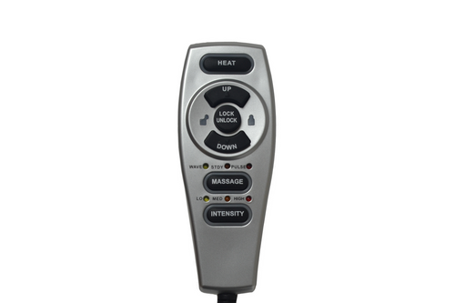 This control kit contains both a wand and a junction box for recliners that have heat and massage. With three different settings for massage at three different intensities and a recline position lock, this is a fully featured control kit!