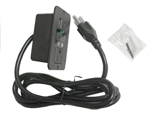 Emomo Single Outlet USB A and C Multifunction Power Socket