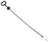 Furniture Rehab Replacement D-Ring Parachute Style Recliner Release Handle for Lane and Action Furniture