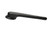 Recliner sofa or loveseat replacement handle. Black plastic with a wood grain texture with a 5/8 inch hole opening. Fits many different brands of recliners, etc. Easy to install! An inexpensive way to replace recliner footrest release handle.
