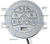 eMoMo K3024HL(S)-1 Silver Power Switch 7 buttons with USB