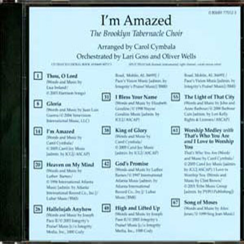 I'm Amazed (Split Track CD)