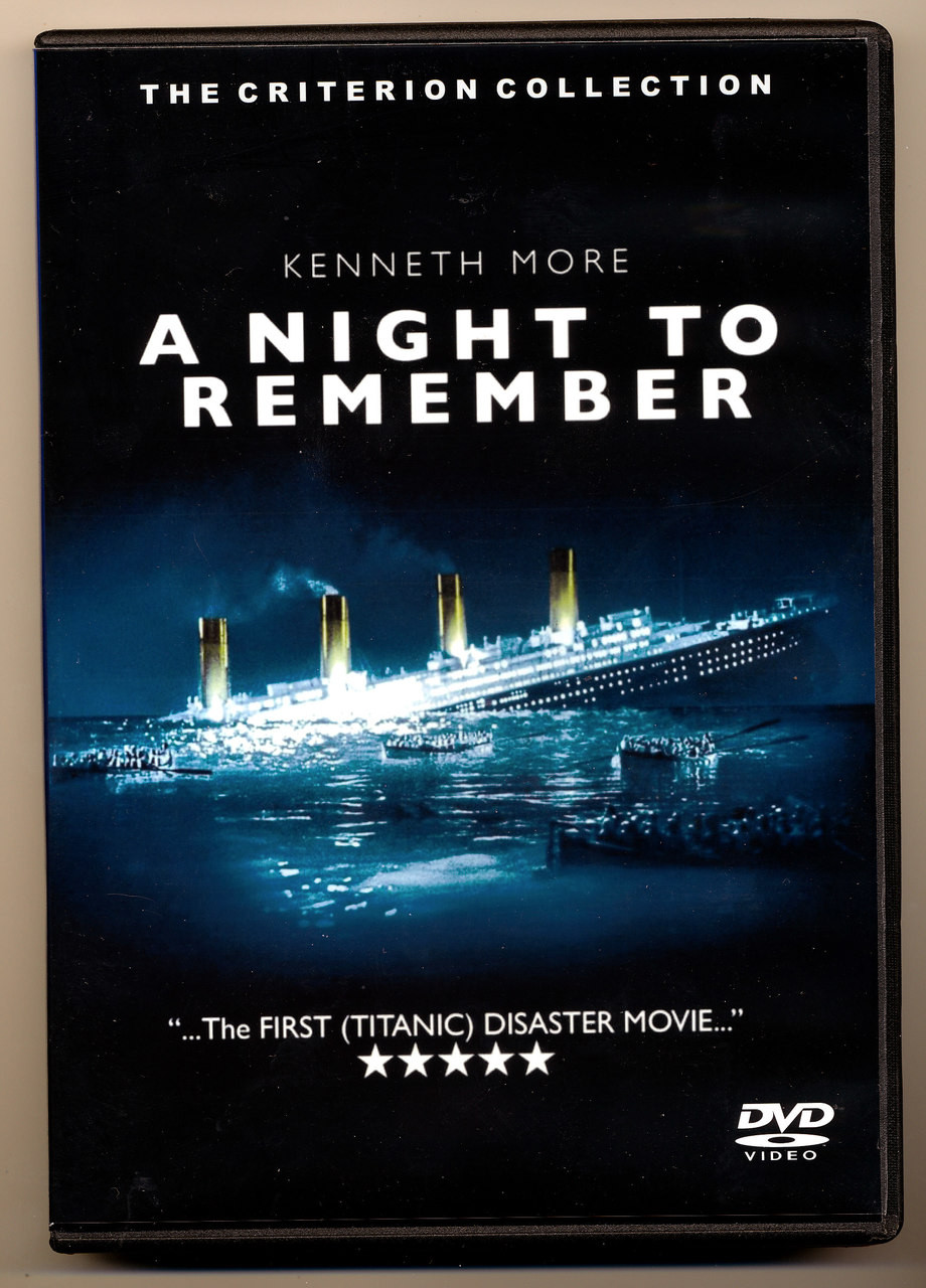 A Night To Remember The Criterion Collection - DVDs 'nSuch