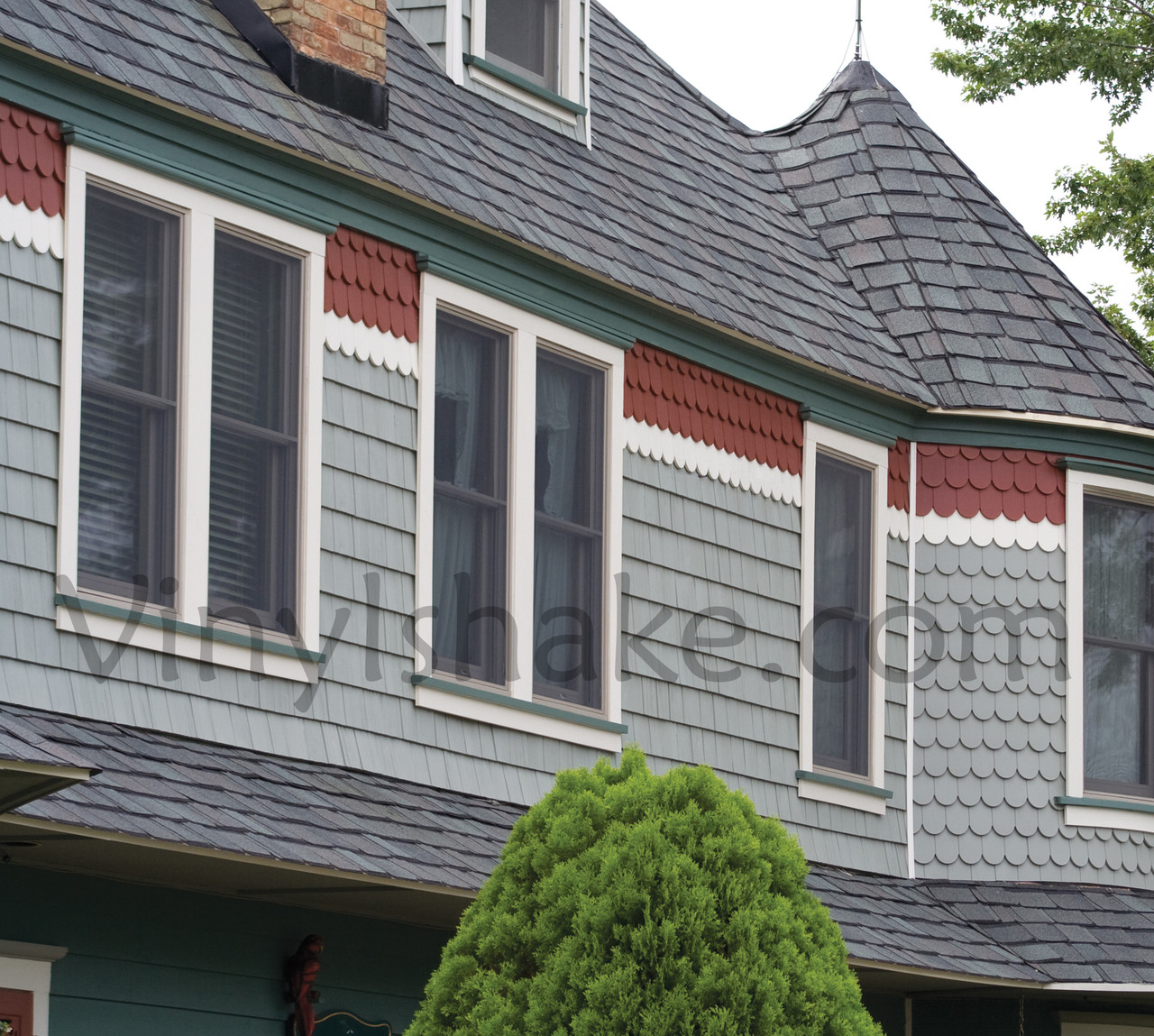 Foundry Shapes, Foundry Rounds, Fish Scale Vinyl Siding