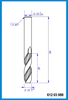 10mm x 40mm x 90mm x 10mm z2 Flute carbide end mill 