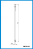 6mm x 152mm Philips Head Screw Insertion Tool, Hex Head Shank