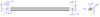 Mandril 50cm / 2 inch for Haffner SAC-845 and SAC-855