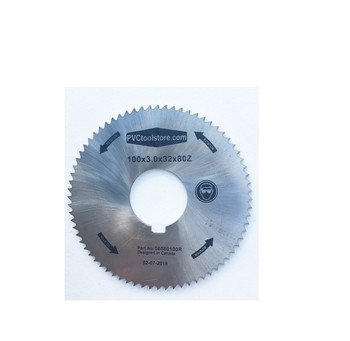  100mm x 3.0mm x 32mm x 80Z  Sawblade, HSS Right
