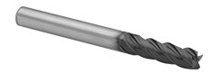 9.525mm x 63.5mm x 25.4mm x 9.525mm (3/8'' x 2.5'' x 1'' x  3/8'') Z3 Square End, Carbide End Mill